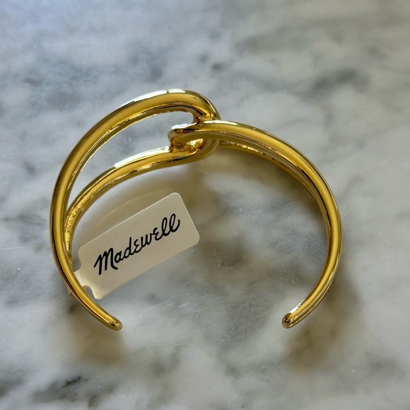 Madewell Vintage Knot Cuff Gold Bracelet *NWT* - Picture 5 of 10